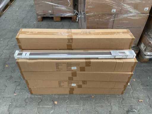 Partij Verduistering - Plissé gordijn - 90x140 cm - Grijs (54x)