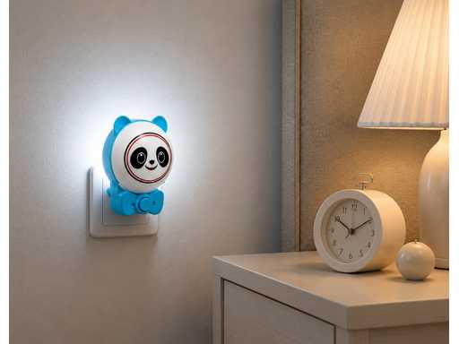 2 x Luci notturne LED 1W – 2CCT regolabili - Panda Design – IP20 – ANDY 2CCT