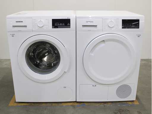 Siemens iQ500 iSensoric aquaStop iQdrive Wasmachine & Siemens iQ300 iSensoric Wasdroger