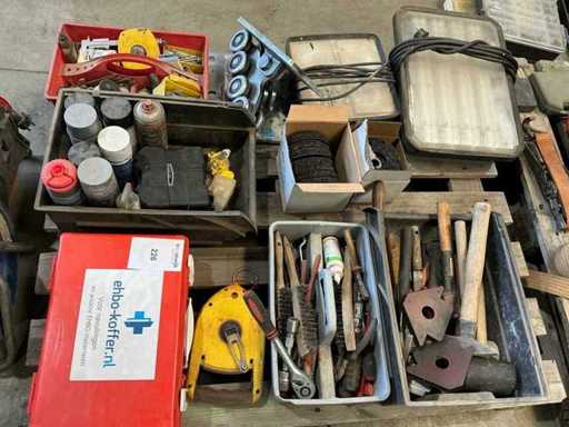 Lot d’équipements d’entrepreneur