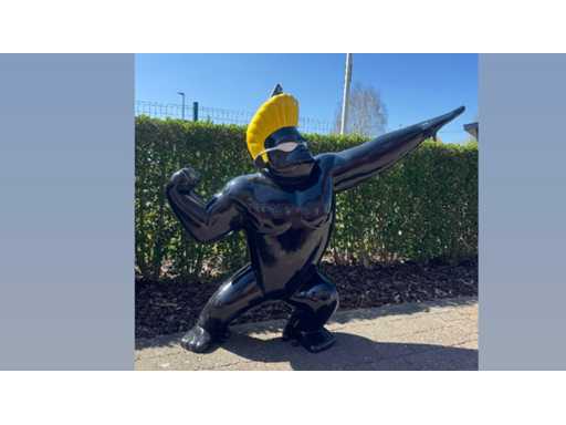 Jhonny Monkey H120cm x L140cm Black