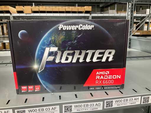 Powercolor AMD Radeon RX 6600 Videokaart