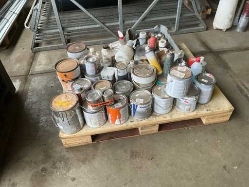Batch of machine paint
