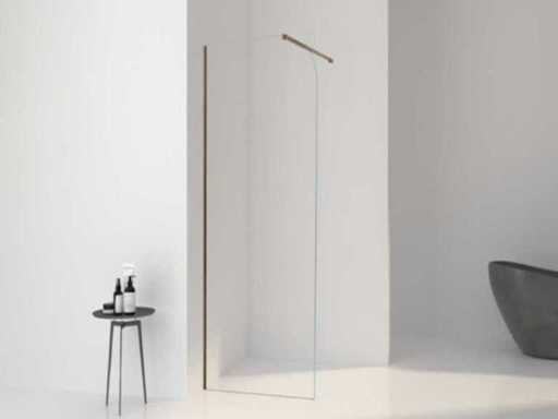 Revital Round Shower Wall 100x200 Smart Line GS-2120-100RG