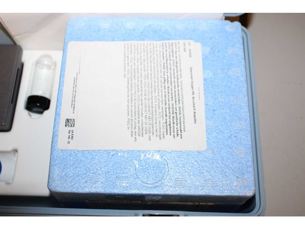 Test kit HACH OXYGEN DISSOLVED HR, model AV