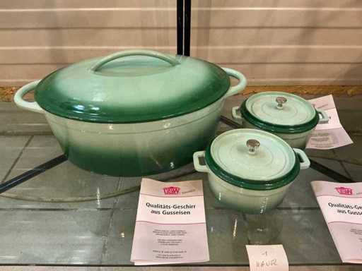 GSW Cast iron pot (3x)