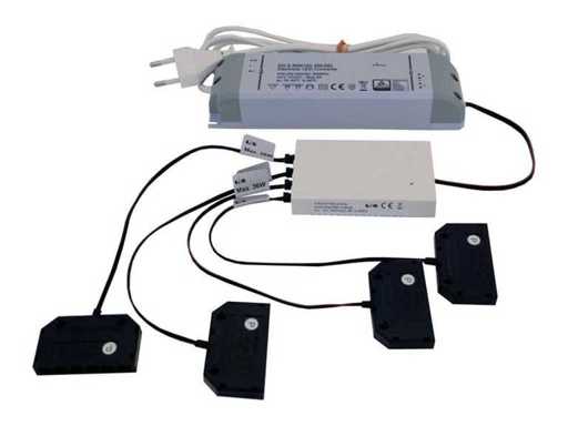 Ensemble de démarrage LED L&S Emotion 4 canaux