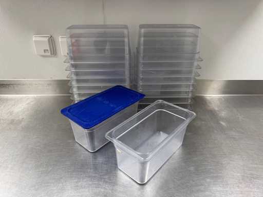 Carlisle - GN 1/3-150 - Kunststof gastronormbak met deksel (18x)