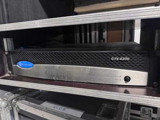 Crown - CTs4200 - Power amplifier / with flight case