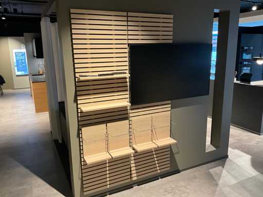 Kvik – Drewniane półki ścienne (2x)