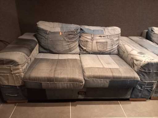 Sofás vaqueros (2x)