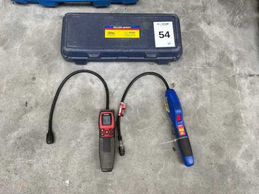 Wykrywacz nieszczelności i detektor gazów