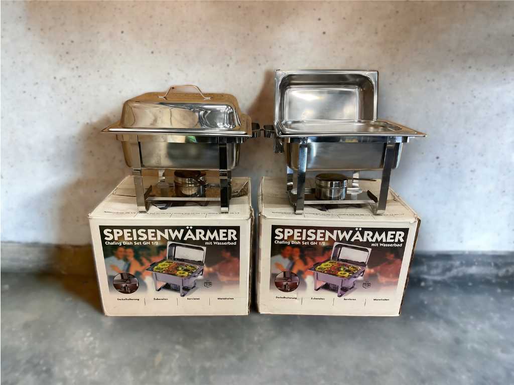 Chafing dish GN1/2 (2x)