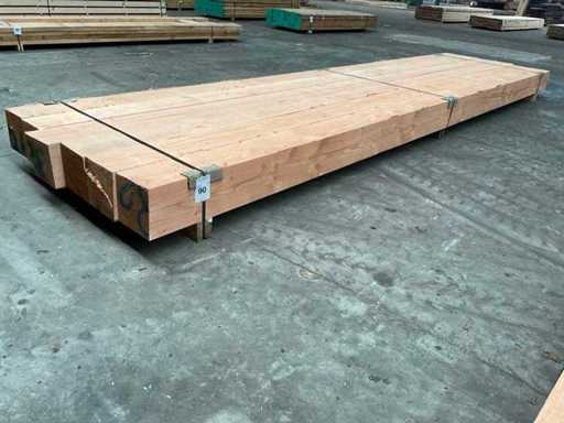 Douglas beams 200x200 mm (6x)