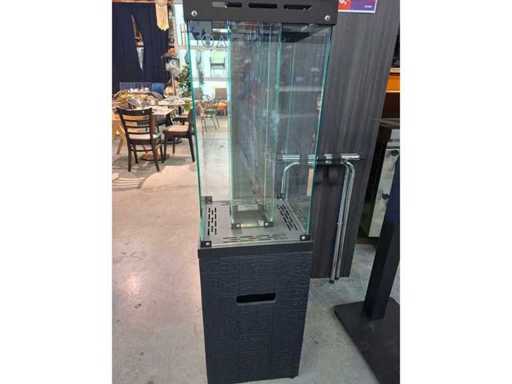 Gas-parkeerplaatskachel