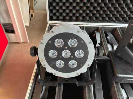 Punkty LED i ruchoma głowica