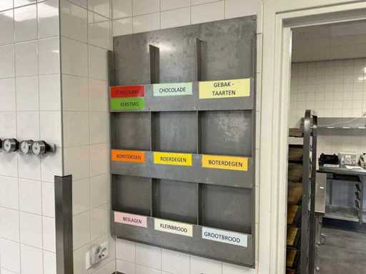 Armoire compartiment en acier inoxydable