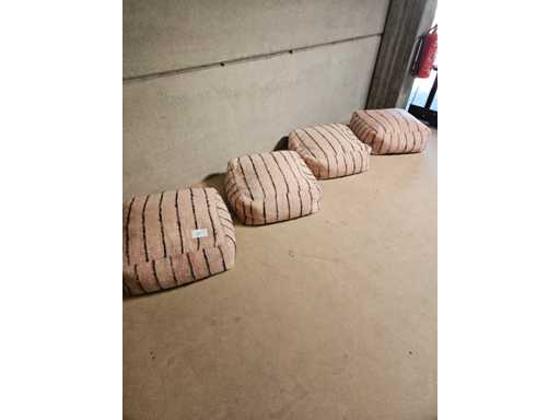 4x boho seat cushion