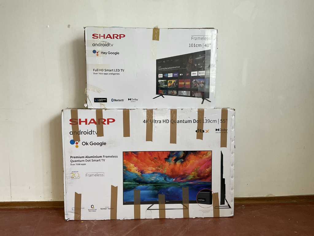 Sharp televiziune (2x)