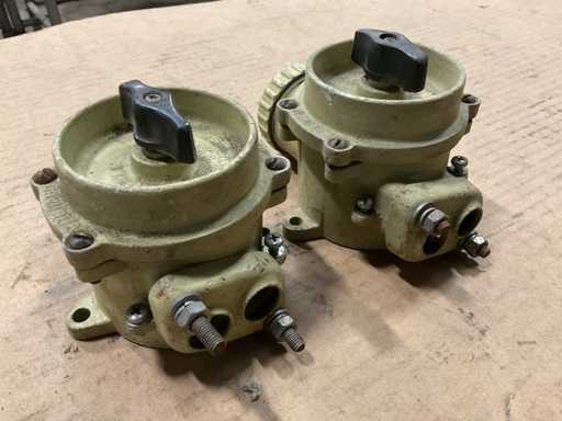 Vintage-Marineschalter (2x)