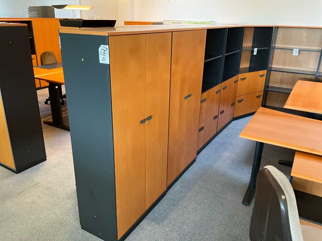 Filing cabinets / shelves (5x)