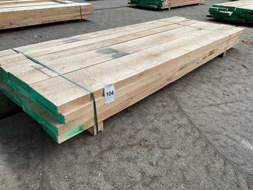 Europees EIken voorgeschaafd op 45 mm ca. 0,5 m³ 