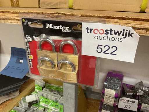 4 Vorhängeschlösser