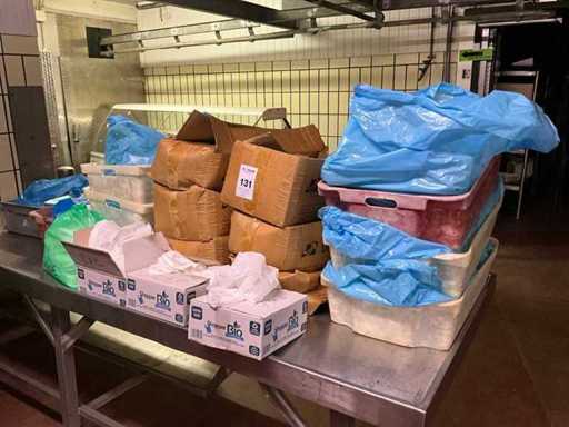 Large batch of various vacuum bags
