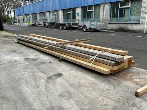 Spruce Planed Impregnated 480x5.8x15.5 cm (18x)