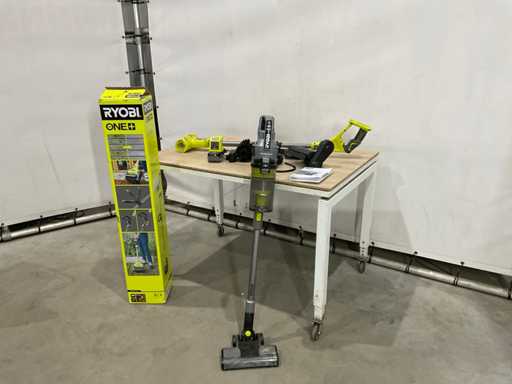 Spazzola da patio e aspirapolvere