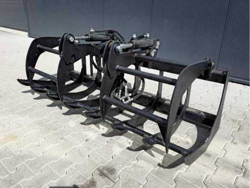 Rhino-cross - Hydraulische 72'' Forkgrapple voor gras - HD72FGGR - Voorzetapparatuur
