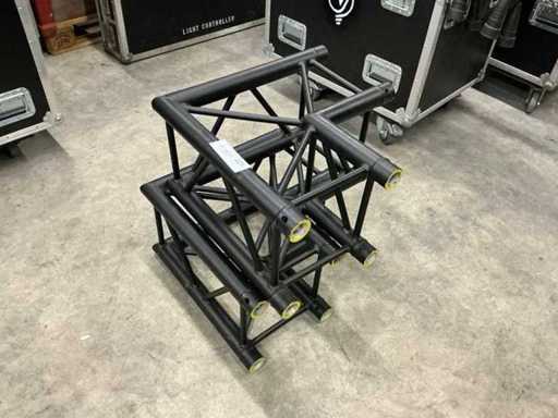 Prolyte H30V C003 90graden Zwart Aluminium Truss Corner (2x)