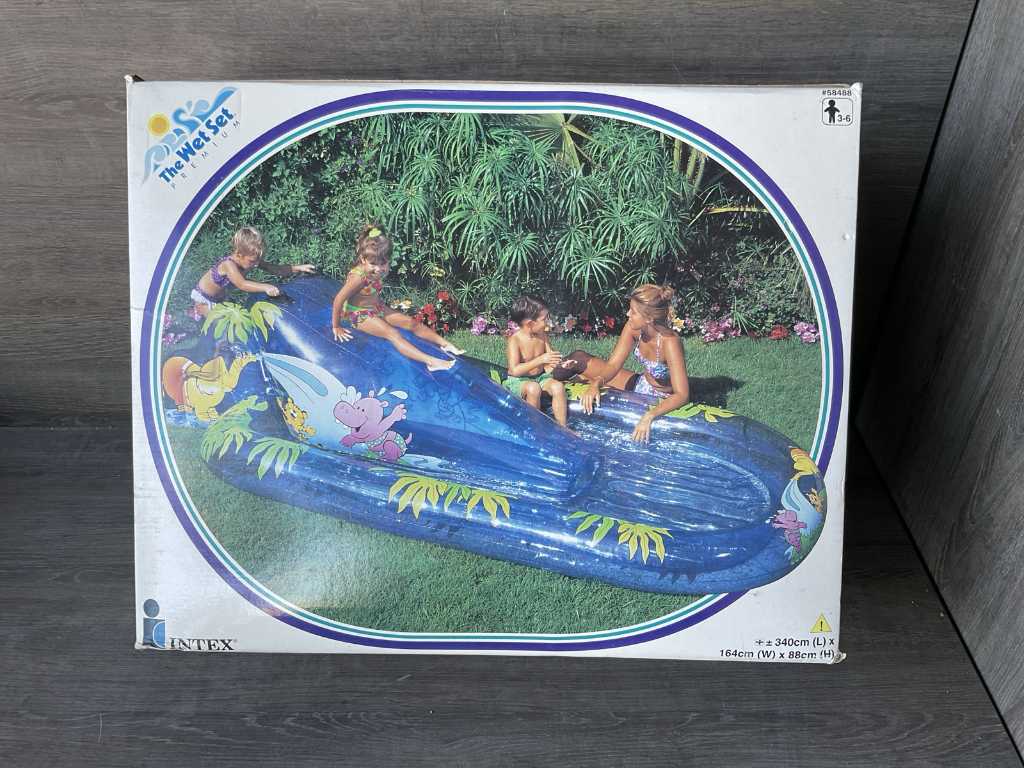 Intex - Water Slide pool