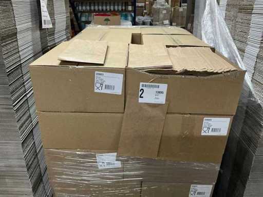 Partij Zakjes bruin 16+2x5x34cm (42000x)