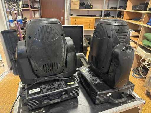 SGM - Teater spot 650 / 1000W PC - Moving heads - 2008 (2x)
