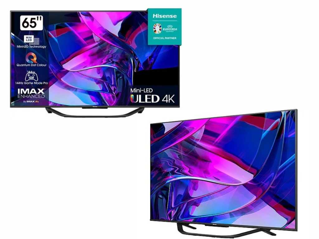 Televisore HiSense e cavo HDMI 8K