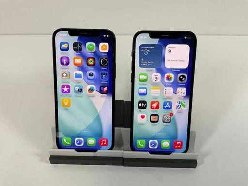 Apple iPhone 12 - 64 GB - Black (2x)