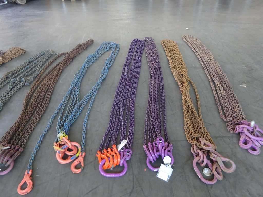Sling chain 4-strand, NL=6,0m,ND=10mm (12x)
