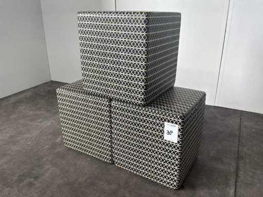 Lensvelt Pouf (3x)