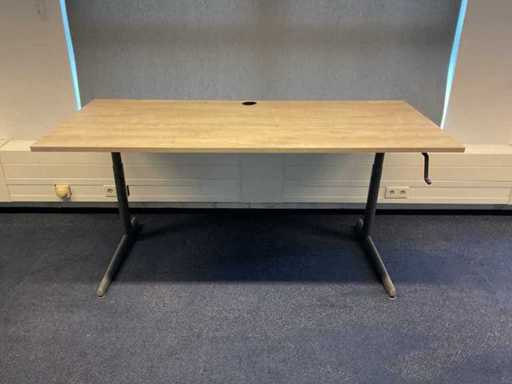 Ahrend – Hoher niedriger Schreibtisch 80x180 cm