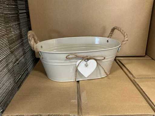 Batch Bowl Oxford mrówka cynkowa. krem 28,5x17,5xH11cm (120x)