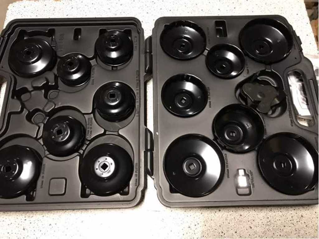 Powerhand - 16 pezzi - set di tappi filtro olio