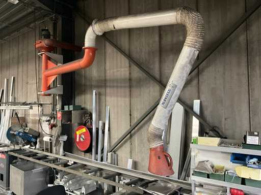 Soudometal Swivelling Filter Extraction System