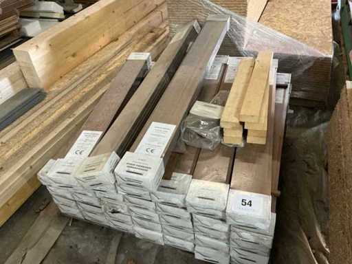 X-WO Ayous thermisch gemodificeerd Diverse hout (35x)