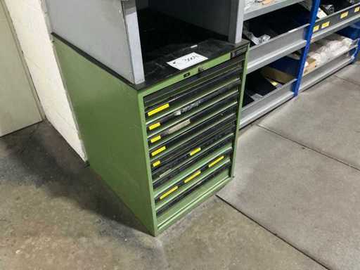 Armoire à outils HAHN+KOLB avec contenu