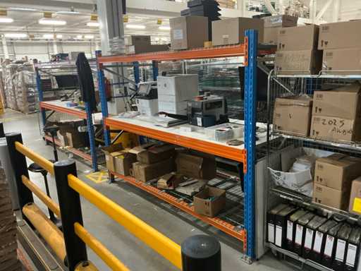 Rafturi pentru paleți (8 secțiuni)