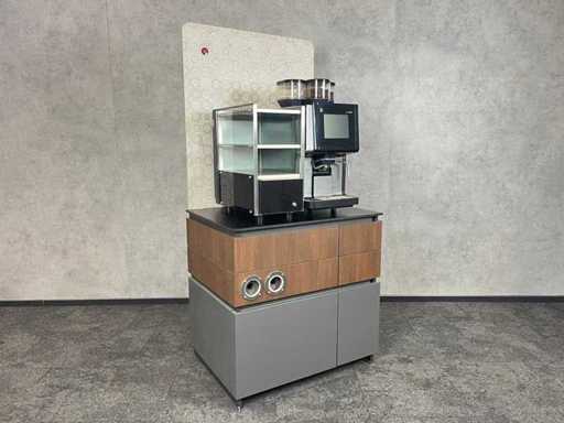 WMF 1500S - koffiemachine met Douwe Egberts koffiecorner