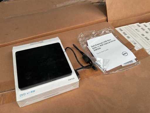 Dell External USB Slim DVD +/- Cz??? komputera do nap?du optycznego DW316 z RW (447x)