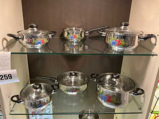 Carina 6-delige kookpotset