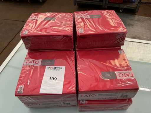 Fato. Doppelseitige Papierservietten. (10-fach)